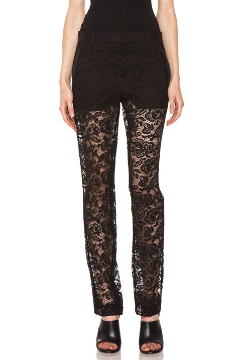 givenchy lace pants|Givenchy pants sale.